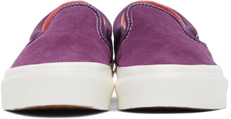 Vans Purple OG Classic Slip-On LX Sneakers