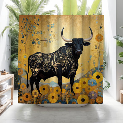 ULLI HOME Skylor Shower Curtain