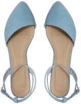 Thumbnail for your product : ASOS LADYBUG Pointed Ballet Flats