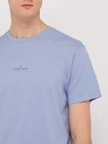 Thumbnail for your product : Stone Island Logo Print Cotton T Shirt - Mens - Light Purple