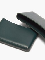 Thumbnail for your product : Lemaire Moulded Leather Cardholder - Dark Green