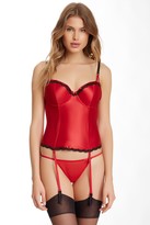 Thumbnail for your product : Jezebel Promise Bustier with G-String Thong