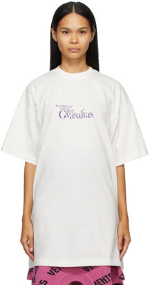 Vetements White 'Keeping Up With The Gvasalias' T-Shirt - ShopStyle