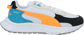 Puma Men's Orange Sneakers & Athletic Shoes | ShopStyle