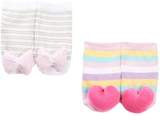 Thumbnail for your product : Cuddl Duds Rattle Socks Set - 2 Pairs (Baby Girls)