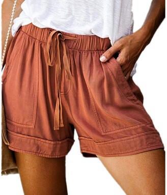 Orange High Waisted Shorts | Shop the world’s largest collection of ...