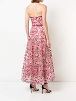Thumbnail for your product : Marchesa Notte floral embroidered dress