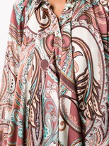 Thumbnail for your product : Blumarine Paisley Print Slouchy Shirt