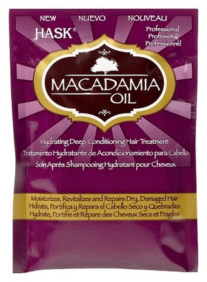Hask Macadamia Oil Moisturizing Deep Conditioner Packet 1.75 oz.