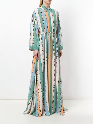 Emilio Pucci Long Printed Dress