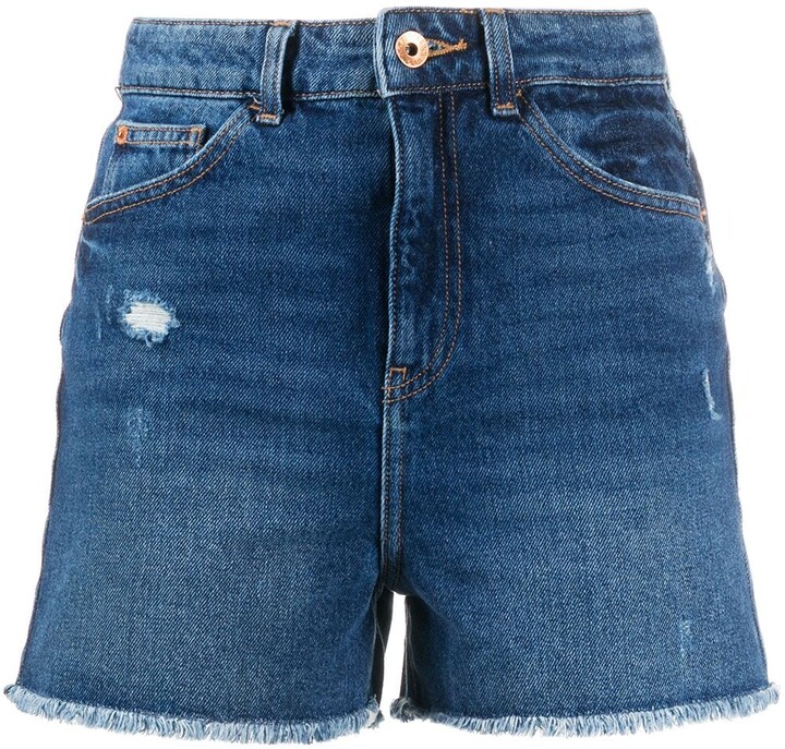 armani jean shorts