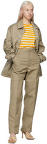 Thumbnail for your product : Acne Studios Beige Twill Workwear Trousers