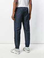 Thumbnail for your product : Andrea Crews striped track trousers