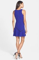 Thumbnail for your product : Betsey Johnson Trim Detail Fit & Flare Dress
