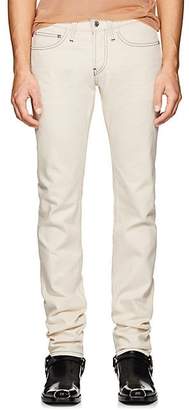 Helmut Lang Men's Low-Rise Skinny Jeans - White