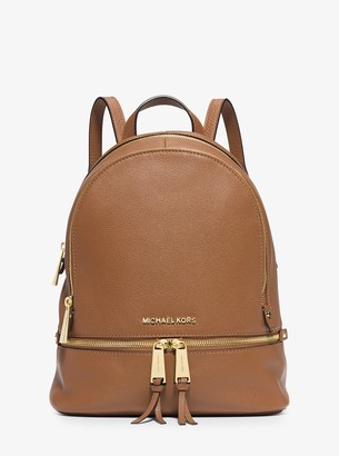 mk brown backpack