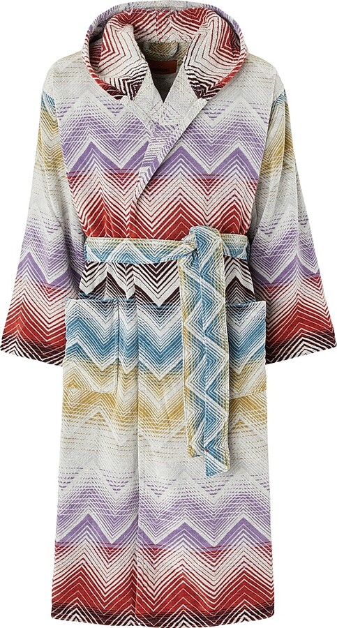 Missoni Women's Marea Hooded Bathrobe - Size Large