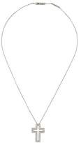 Thumbnail for your product : Boucheron 18K Diamond Cross Pendant Necklace