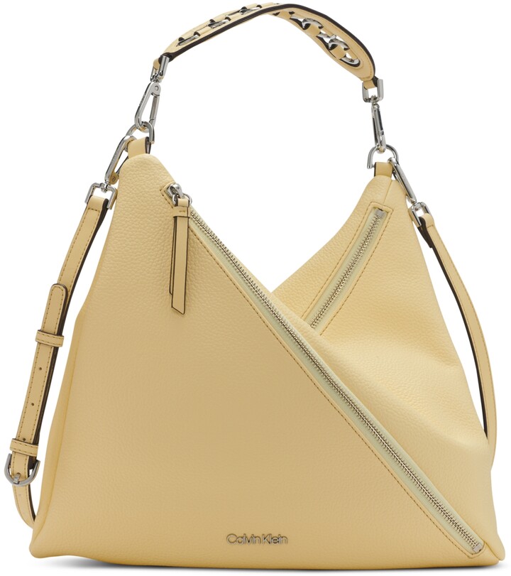Calvin Klein Yellow Handbags | ShopStyle