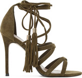 Thumbnail for your product : Dune Munroe Ghillie suede heeled sandals