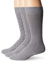 Thumbnail for your product : Dockers 3 Pack Cushioned Ultimate Fit Crew Socks