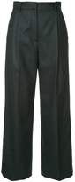 Thumbnail for your product : H Beauty&Youth tailored cropped trousers