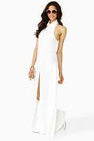 Thumbnail for your product : Nasty Gal Conquest Maxi Dress - Ivory