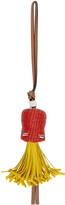 Thumbnail for your product : Loewe Brown & Red Paula's Ibiza Octopus Charm Keychain