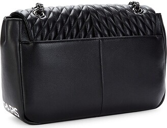 Karl Lagerfeld Paris Agyness Leather Crossbody Bag - ShopStyle