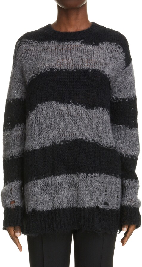 Acne Studios Stripe Sweater | Shop the world's largest collection of  fashion | ShopStyle