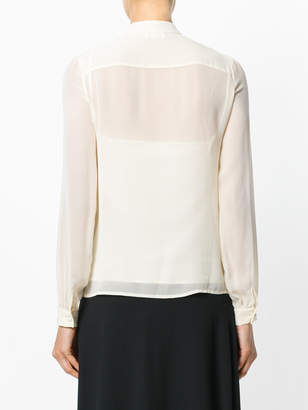 RED Valentino lace ruffle blouse