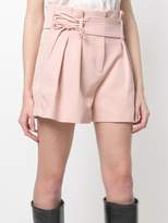 Thumbnail for your product : IRO lace-up high waist shorts