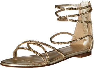 stuart weitzman roman suede flat sandals
