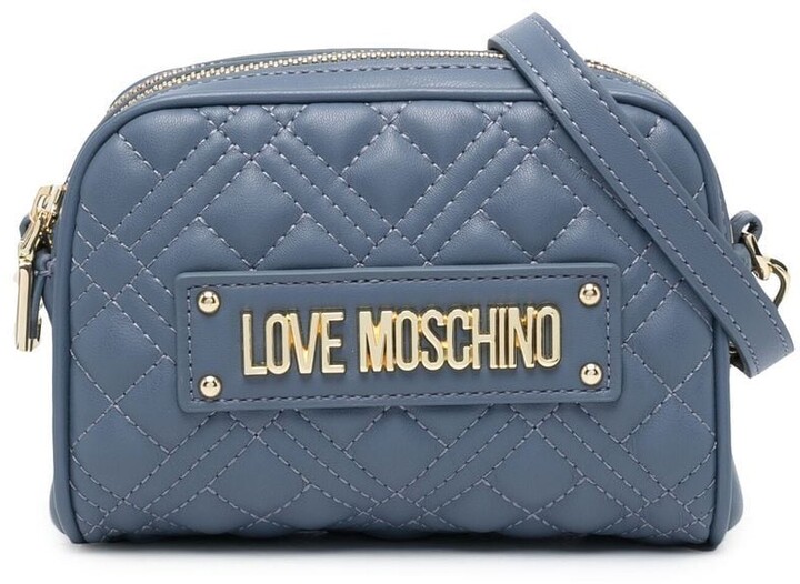 Moschino Blue Handbags | Shop the world's largest collection of fashion |  ShopStyle