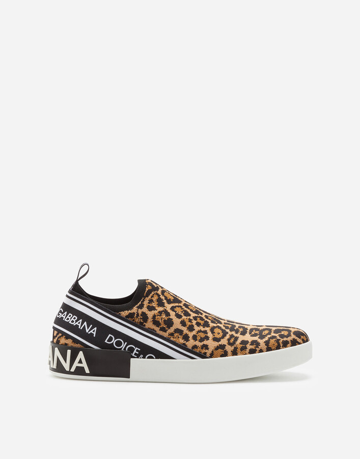 men's leopard print tennis shoes