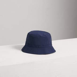 Burberry Check Detail Bucket Hat