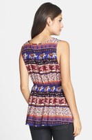 Thumbnail for your product : Lily White Print Tunic (Juniors) (Online Only)