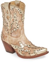 ariat stax studded wedge bootie