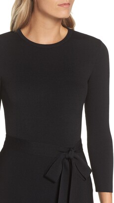 Eliza J Fit & Flare Sweater Dress
