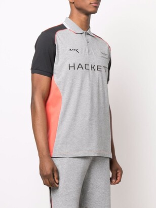Hackett Logo-Print Polo Shirt