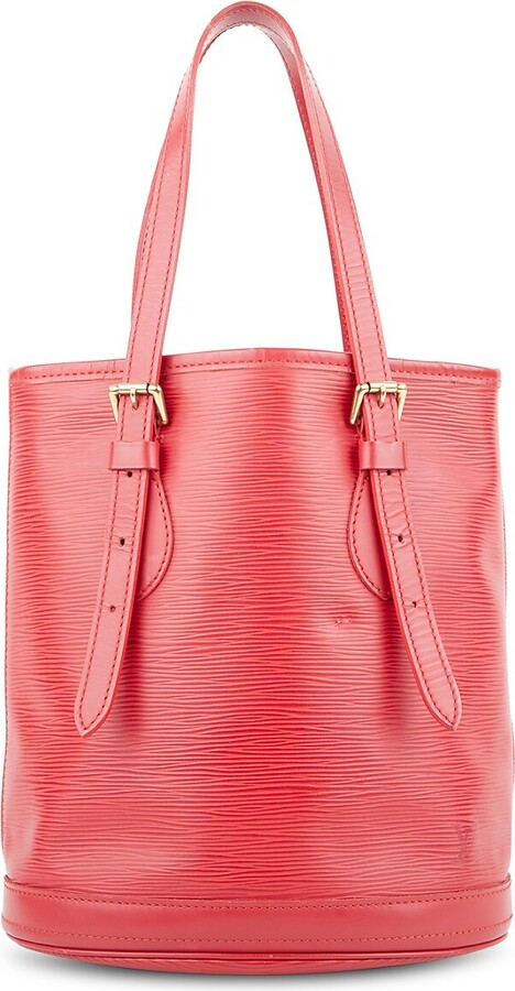 Louis Vuitton Red Leather City Steamer Bag - ShopStyle