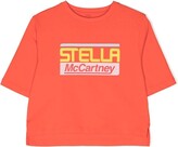 Thumbnail for your product : Stella McCartney Kids logo-print organic cotton T-shirt