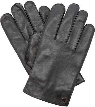 Dune MENS ACCESSORIES POSTALLE - Stud Detail Smooth Leather Glove