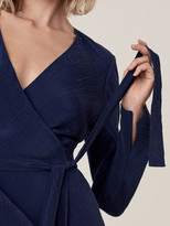 Thumbnail for your product : Diane von Furstenberg Tilly Crepon Midi Wrap Dress