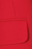 Thumbnail for your product : Alexander McQueen Double-faced Wool And Cashmere-blend Coat - Red