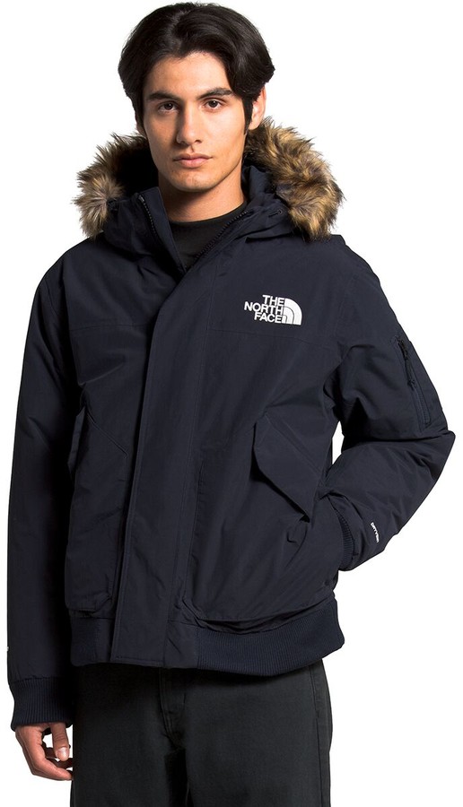 north face black parka mens