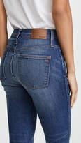 Thumbnail for your product : Madewell High Rise Skinny Jeans with Chewed Hem
