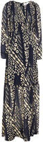 Thumbnail for your product : BA&SH Ollie Ruffle-trimmed Floral-print Crepe Maxi Dress