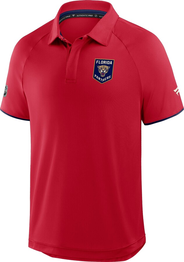 Fanatics NHL Men's Florida Panthers Winter Classic 2026 Authentic Pro Rink Polo, Small, Red