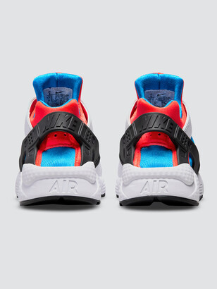 Nike W AIR HUARACHE - White/Black-Bright Crimson-Photo Blue